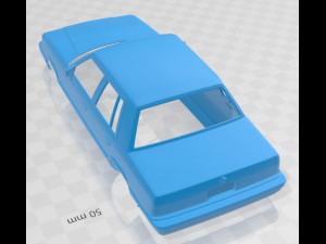 dodge aries k sedan 1988 printable body car 3D प्रिंट मॉडल