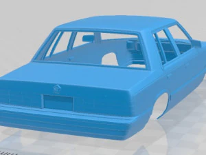 dodge aries k sedan 1988 printable body car 3D Print Model