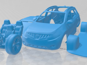nissan murano 2009 printable car 3D Print Model
