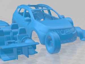 nissan murano 2009 printable car Model do druku 3D