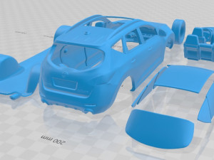 nissan murano 2009 printable car Model do druku 3D