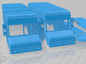 chevrolet p30 1995 printable van 3Dプリントモデル