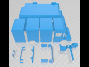 chevrolet p30 1995 printable van 3D Print Model
