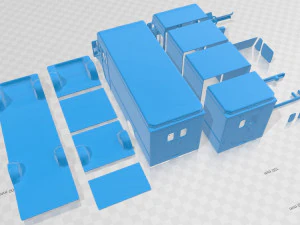 chevrolet p30 1995 printable van 3D Print Model