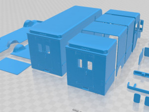 chevrolet p30 1995 printable van 3Dプリントモデル