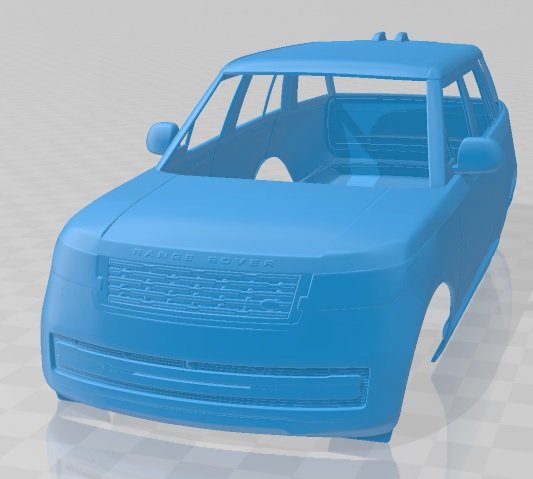 range rover 2022 printable body car 3D प्रिंट मॉडल .c4d .max .obj .3ds .fbx .stl .blend 