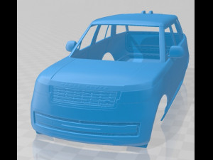 range rover 2022 printable body car Model Cetak 3D