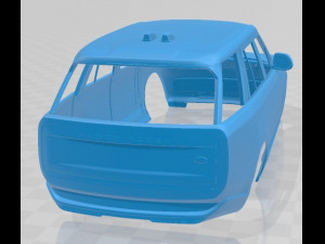 range rover 2022 printable body car 3D प्रिंट मॉडल