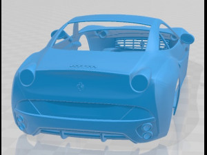 ferrari california 2009 printable body car 3D Принт Модель