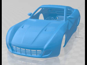 フェラーリ カリフォルニア t 2020 印刷可能なボディ車 3Dプリントモデル