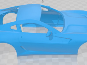 ferrari california t 2020 printable body car 3D Baskı Modeli