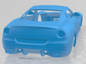 ferrari california t 2020 printable body car 3D Baskı Modeli
