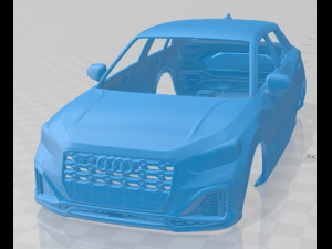 audi sq2 2020 printable body car Modèles 3D en vedette