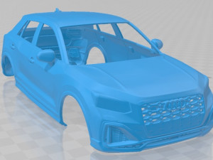 audi sq2 2020 printable body car Modèles 3D en vedette