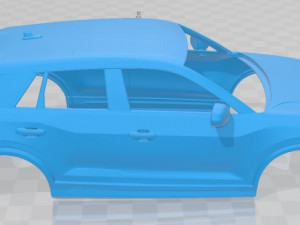 audi sq2 2020 printable body car Modèles 3D en vedette