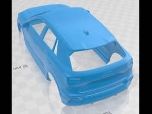 audi sq2 2020 printable body car Modèles 3D en vedette
