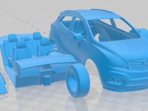 opel mokka 2013 printable car 3D Print Model