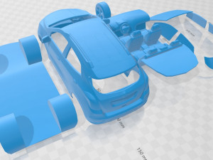 opel mokka 2013 printable car 3D Принт Модель