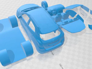 opel mokka 2013 printable car 3D Print Model