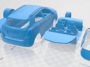 opel mokka 2013 printable car 3D Print Model
