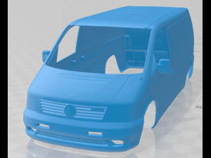 mercedes benz vito w638 panel 1996 body van yang dapat dicetak Model Cetak 3D