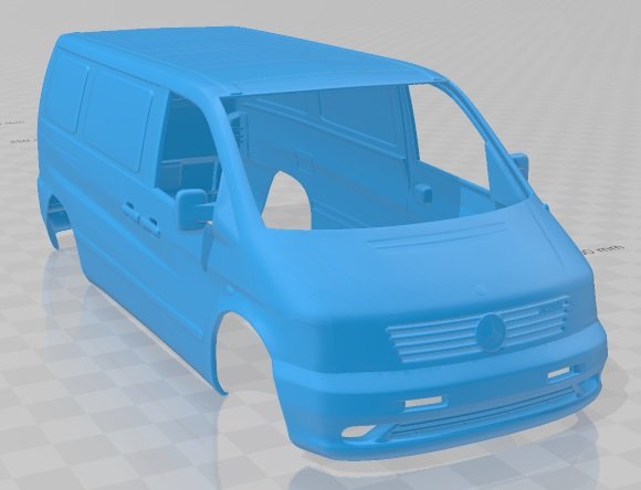 Mercedes-Benz Vito (W638) Panel Van 2003 3D model