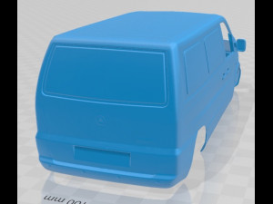 mercedes benz vito w638 panel 1996 printable body van 3D Принт Модель