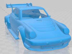 porsche carrera rsr printable body car Modèles 3D en vedette