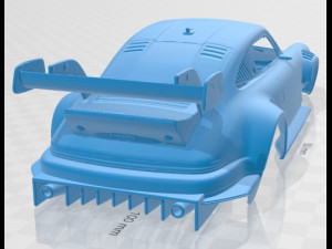 porsche carrera rsr printable body car Modèles 3D en vedette