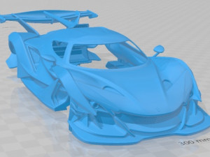 gumpert apollo intensa emozione 2019 printable body car 3D Принт Модель
