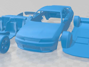 nissan skyline r32 gt-r coupe 1989 printable car 3D Print Model