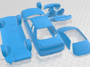 nissan skyline r32 gt-r coupe 1989 printable car 3D Baskı Modeli