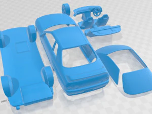 nissan skyline r32 gt-r coupe 1989 printable car 3D Print Model