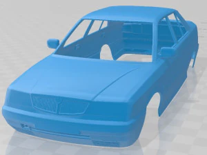 lancia dedra 1989 corpo para impress&atilde;o Modelo de Impressão 3D