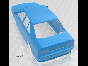 lancia dedra 1989 printable body car Modelo de Impressão 3D