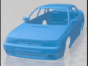 subaru legacy 1989 printable body car 3D Print Model