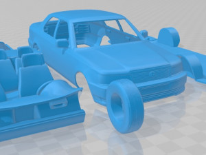 lexus ls 1989 printable car Modelo de impresión 3D