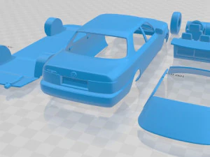 lexus ls 1989 printable car 3D Print Model