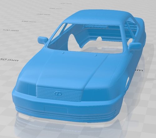 lexus ls 400 1990 printable body car Modelo de impresión 3D .c4d .max .obj .3ds .fbx .stl .blend 
