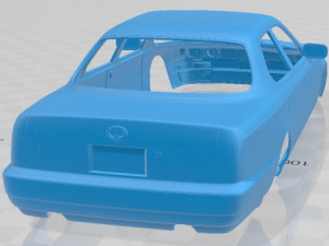 lexus ls 400 1990 printable body car Modelo de impresión 3D