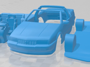 chevrolet beretta indy 500 1990 printable car 3Dプリントモデル