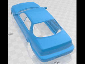acura integra 1990 printable body car 3D 打印模型
