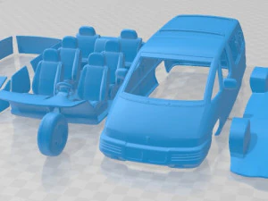 pontiac trans sport 1990 coche imprimible Modelo de impresión 3D