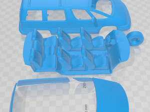 pontiac trans sport 1990 printable car Modello di stampa 3D