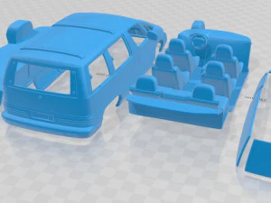 pontiac trans sport 1990 printable car 3D Print Model