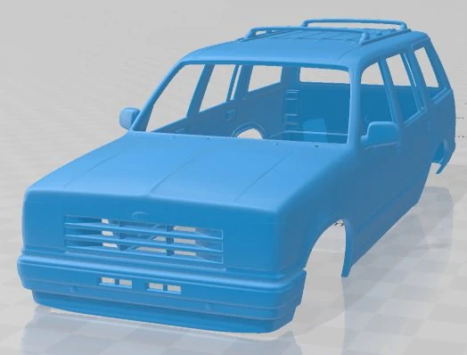 explorer 1990 printable body car 3D Print Model .c4d .max .obj .3ds .fbx .stl .blend