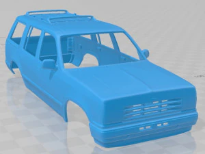 explorer 1990 printable body car 3D Print Model
