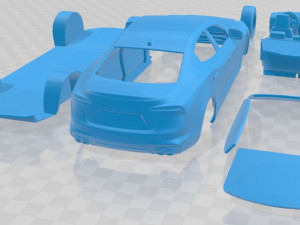 maserati ghibli hybrid 2021 printable car 3D 打印模型