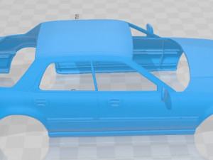 acura vigor 1991 printable body car 3D Принт Модель