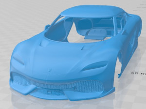 koenigsegg gemera 2021 printable body car Modelo de impresión 3D